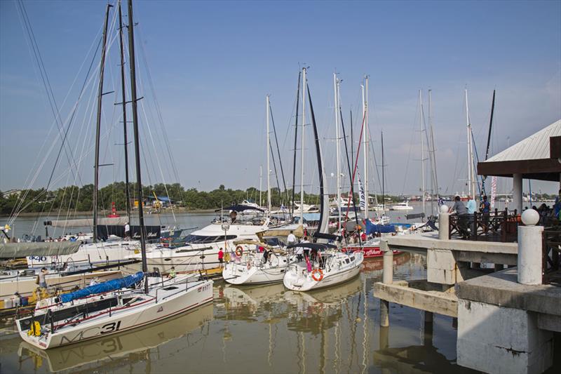 Fleet ready to roll at RSYC. Tick. Raja Muda Selangor International Regatta 2018 photo copyright Guy Nowell / RMSIR taken at  and featuring the IRC class