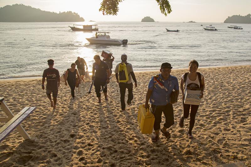 Regatta Secretariat arrived at Pangkor. Tick. Raja Muda Selangor International Regatta 2018 photo copyright Guy Nowell / RMSIR taken at  and featuring the IRC class