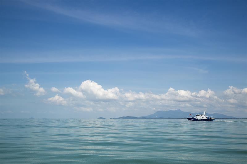 Glassy. Really glassy. Penang-Langkawi Race, RMSIR 2018 photo copyright Guy Nowell / RMSIR taken at Royal Selangor Yacht Club and featuring the IRC class