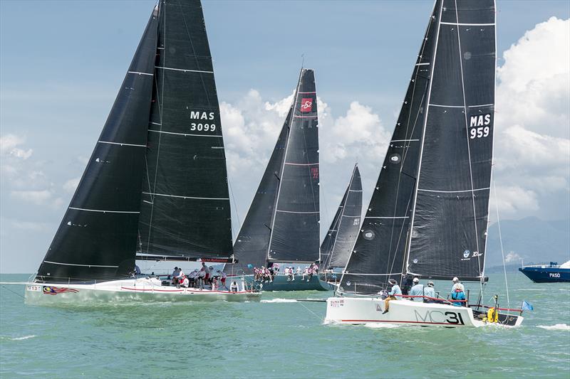 Class 1 start. Penang-Langkawi Race, RMSIR 2018 photo copyright Guy Nowell / RMSIR taken at Royal Selangor Yacht Club and featuring the IRC class