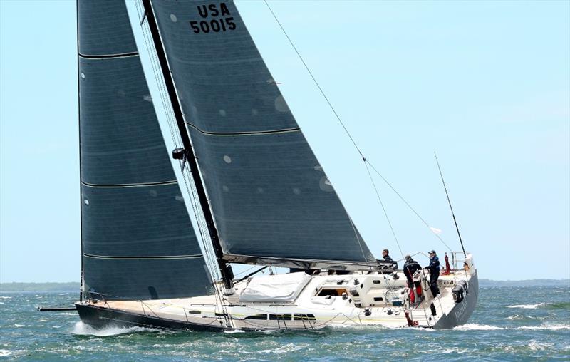 After withdrawing before the start of the 2016 Newport Bermuda Race, Jambi sailed and took line honors in the 2017 Marion to Bermuda Race with Ted von Rosenvinge aboard as navigator. - photo © Fran Grenon/Spectrum