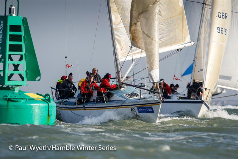 Hooligan in week 7 of the HYS Hamble Winter Series - photo © Paul Wyeth / www.pwpictures.com