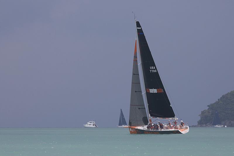 Grey and jade. East Marine Imagine. Phuket King's Cup 2018 photo copyright Guy Nowell / Phuket King's Cup taken at Royal Varuna Yacht Club and featuring the IRC class