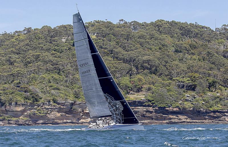 Gordon Ketelbey's TP52 Zen training on the Harbour photo copyright Crosbie Lorimer taken at Cruising Yacht Club of Australia and featuring the IRC class