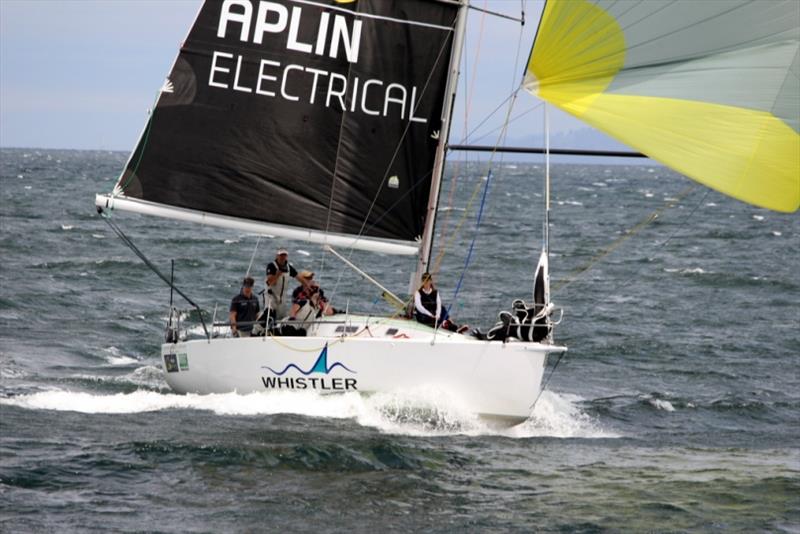 Whistler is heading across Bass Strait for the Melbourne to Hobart Westcoaster - Combined Clubs Inshore Series photo copyright Peter Watson taken at  and featuring the IRC class