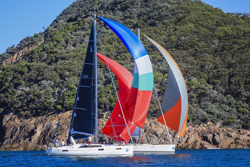 Sail Port Stephens - Performance cruising photo copyright Salty Dingo taken at Corlette Point Sailing Club and featuring the IRC class