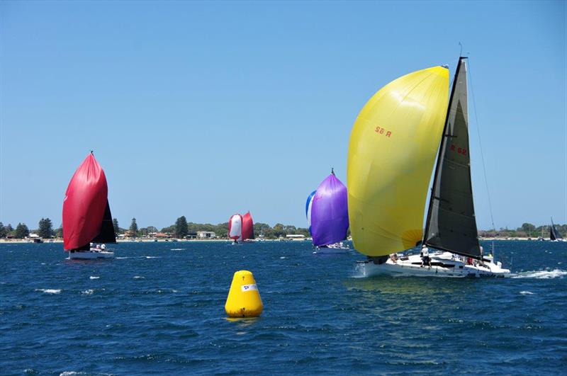 Short course racing in the bay of Rockingham - 2018 Rockingham Race Regatta photo copyright RFBYC taken at Royal Freshwater Bay Yacht Club and featuring the IRC class