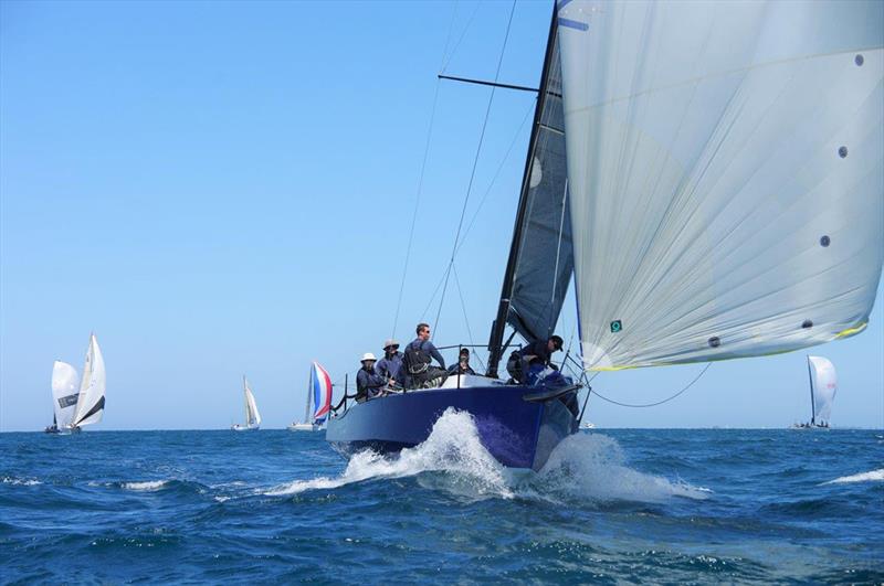 Weapon of Choice charging to North Cottesloe - 2018 Rockingham Race Regatta photo copyright RFBYC taken at Royal Freshwater Bay Yacht Club and featuring the IRC class
