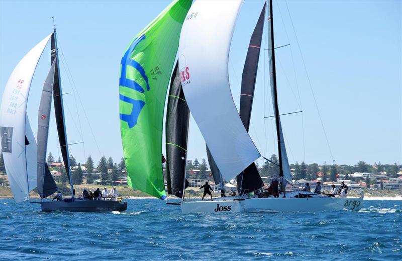 Racing close to Cottesloe Beach - 2018 Rockingham Race Regatta photo copyright RFBYC taken at Royal Freshwater Bay Yacht Club and featuring the IRC class