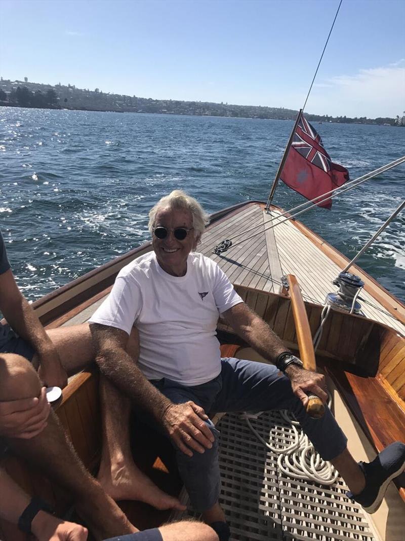 Denis O'Neil at the helm of his Kyeema - Rolex Sydney Hobart Yacht Race photo copyright CYCA taken at Cruising Yacht Club of Australia and featuring the IRC class