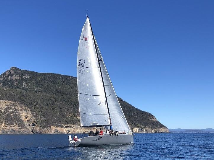 2 Unlimited sailing on the Derwent - Rolex Sydney Hobart Yacht Race photo copyright Greg Prescot taken at Cruising Yacht Club of Australia and featuring the IRC class