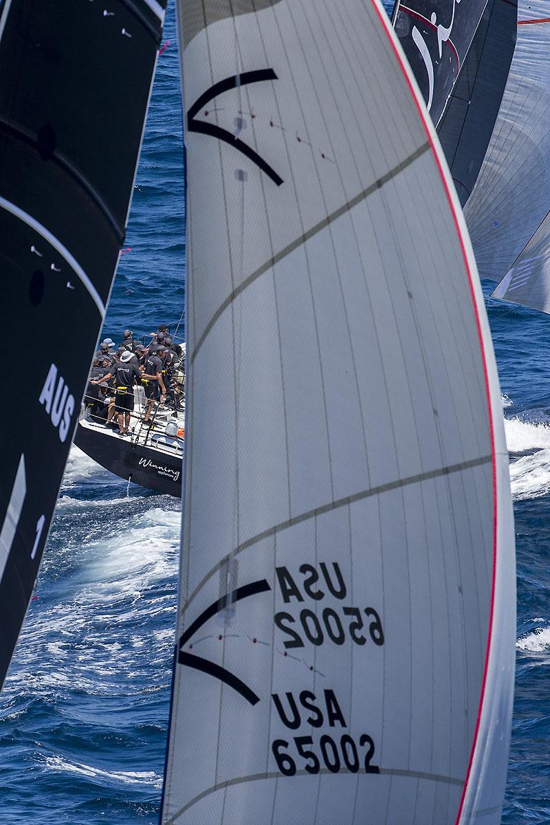 Winning Appliances had some winning ways early, being fifth out the Heads, and leading the 50 and 50 somethings! 2018 RSHYR photo copyright Andrea Francolini taken at Cruising Yacht Club of Australia and featuring the IRC class