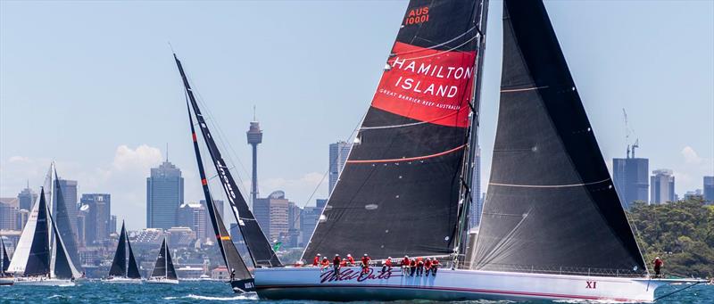 Wild Oats XI - Start 2018 Rolex Sydney Hobart Yacht Race photo copyright Rolex / Studio Borlenghi taken at Cruising Yacht Club of Australia and featuring the IRC class