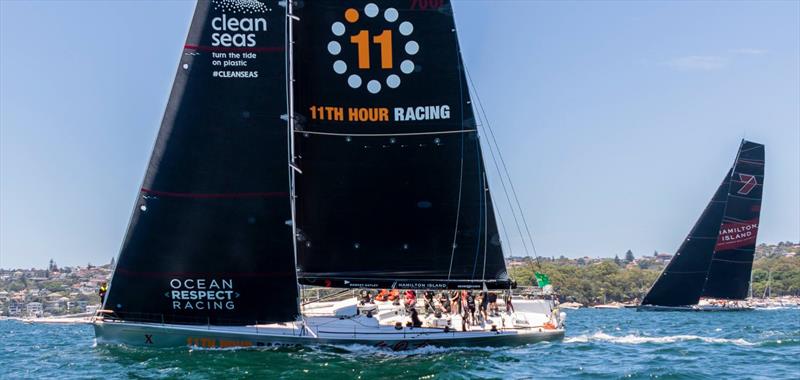 Wild Oats X - Start 2018 Rolex Sydney Hobart Yacht Race photo copyright Rolex / Studio Borlenghi taken at Cruising Yacht Club of Australia and featuring the IRC class