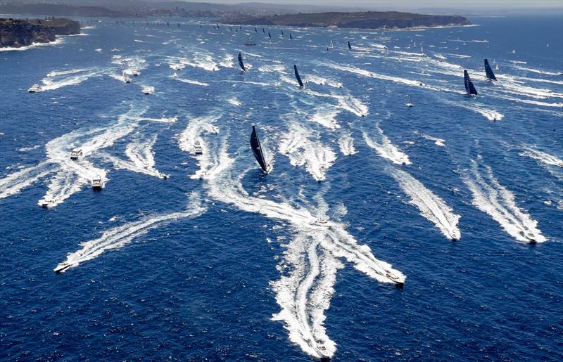 Start 2018 Rolex Sydney Hobart Yacht Race photo copyright Rolex / Studio Borlenghi taken at Cruising Yacht Club of Australia and featuring the IRC class