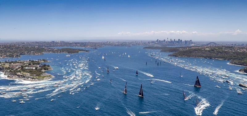 Start 2018 Rolex Sydney Hobart Yacht Race photo copyright Rolex / Studio Borlenghi taken at Cruising Yacht Club of Australia and featuring the IRC class