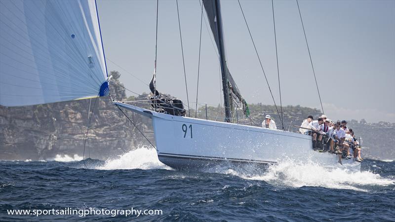 Triton - custom 60 footer now has a new keel and rudder photo copyright Beth Morley / www.sportsailingphotography.com taken at Cruising Yacht Club of Australia and featuring the IRC class