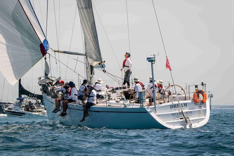 Dream - ORCV Melbourne to Devonport Race for Rudder Cup 2018 photo copyright Dave Hewison taken at Ocean Racing Club of Victoria and featuring the IRC class