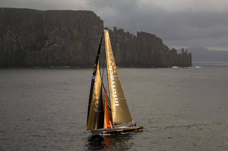 InfoTrack - Finish 2018 Rolex Sydney Hobart Race photo copyright Rolex taken at Cruising Yacht Club of Australia and featuring the IRC class
