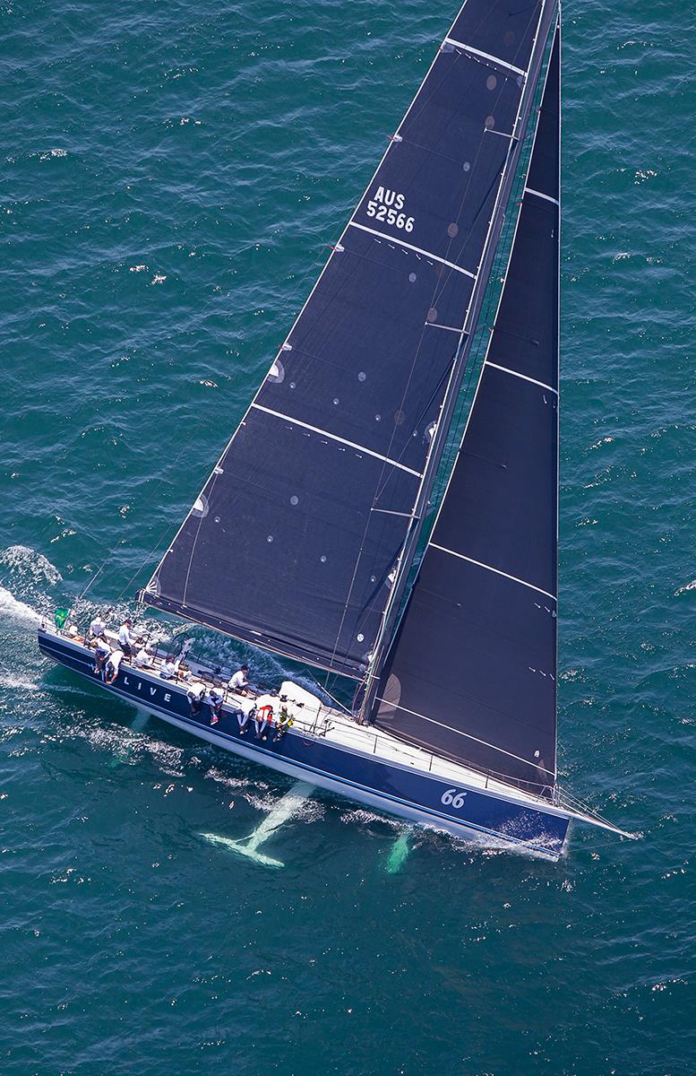 Alive tacks down Sydney Harbour - photo © Crosbie Lorimer