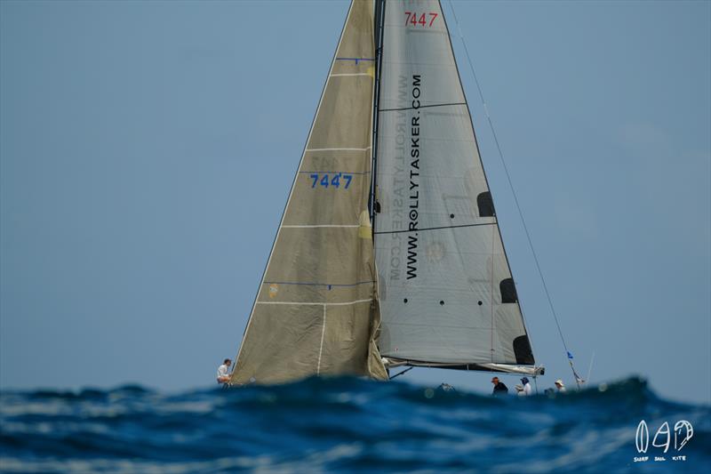 Passage Racing offshore from the iconic Gold Coast in Queensland, Australia photo copyright Mitchell Pearson / SurfSailKite taken at  and featuring the IRC class