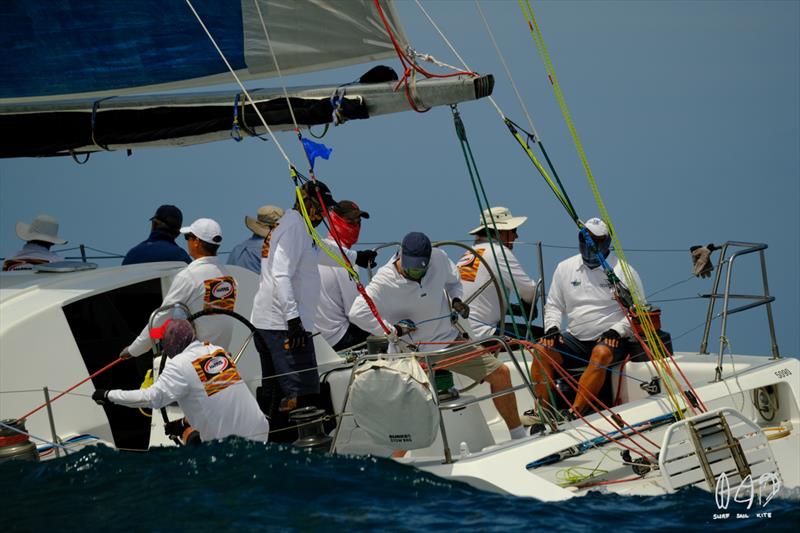 Passage Racing offshore from the iconic Gold Coast in Queensland, Australia. - photo © Mitchell Pearson / SurfSailKite