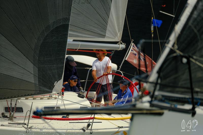 Passage Racing offshore from the iconic Gold Coast in Queensland, Australia photo copyright Mitchell Pearson / SurfSailKite taken at  and featuring the IRC class