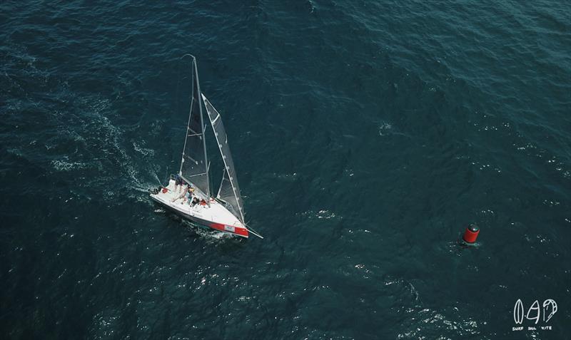 Passage Racing offshore from the iconic Gold Coast in Queensland, Australia photo copyright Mitchell Pearson / SurfSailKite taken at  and featuring the IRC class