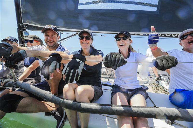 2018 Festival of Sails - Envy Scooters crew from the onwater photographer Craig Greenhill photo copyright Salty Dingo taken at Royal Geelong Yacht Club and featuring the IRC class
