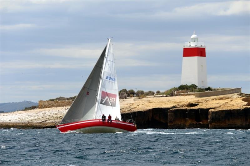 Veteran yacht Natelle Two won IRC and PHS in Division 2 of the Combined Club Summer Pennant Race on the River Derwent photo copyright Peter Watson taken at Derwent Sailing Squadron and featuring the IRC class