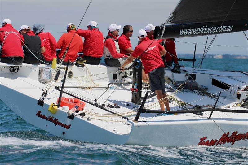 Team Hollywood IRC div 2 champion - 2019 Saint Moritz by GURNERTM Australian Yachting Championship photo copyright Caitlin Baxter taken at Royal Melbourne Yacht Squadron and featuring the IRC class