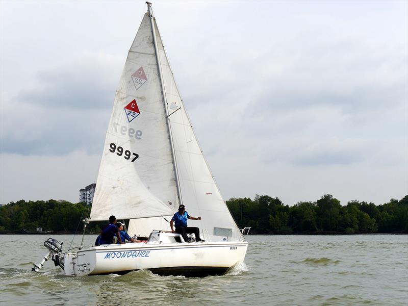 Malaysian crew from Royal Selangor Yacht Club in Port Klang, training ahead of Festival of Sails photo copyright Jessica Gabites taken at Royal Geelong Yacht Club and featuring the IRC class