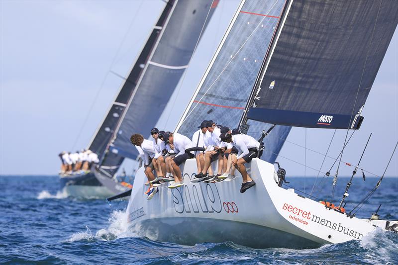 Festival of Sails - Rating Series div 1 winner Secret Mens Business photo copyright Salty Dingo taken at Royal Geelong Yacht Club and featuring the IRC class