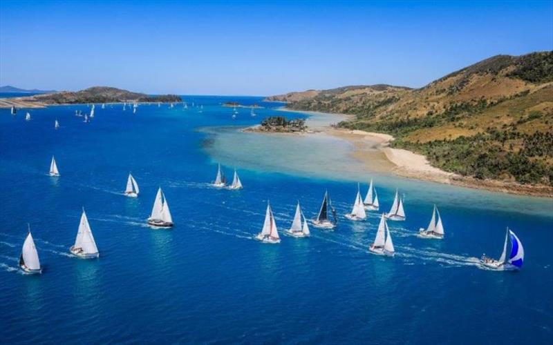 yacht tracker brisbane to hamilton island