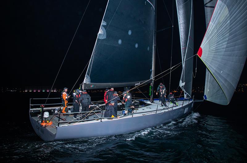 Ichi Ban arriving into Port Lincoln in the early hours of Saturday morning - 2019 Teakle Classic Adelaide to Port Lincoln Yacht Race & Regatta photo copyright Take 2 Photography taken at Port Lincoln Yacht Club and featuring the IRC class