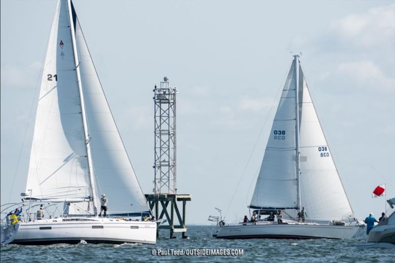 2019 Helly Hansen NOOD Regatta in St. Petersburg photo copyright Paul Todd / Outside Images taken at St. Petersburg Yacht Club, Florida and featuring the IRC class