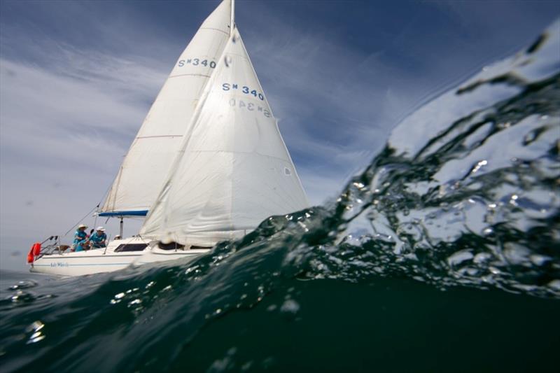 Salt Whistle catches a wave - Women in Sailing Challenge photo copyright Bruno Cocozza taken at Sandringham Yacht Club and featuring the IRC class