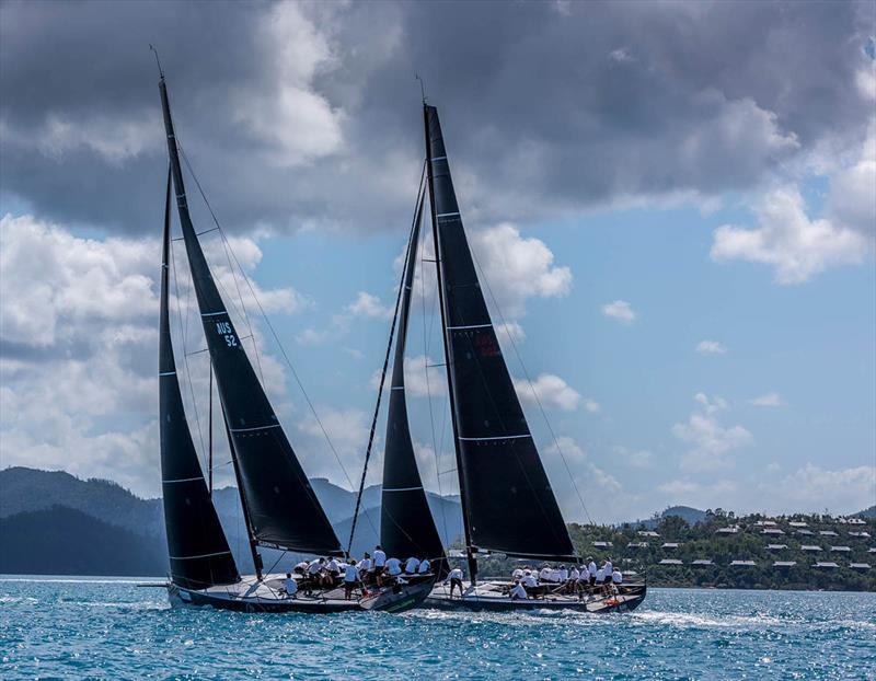 2018 Hamilton Island Race Week - TP52 battle Ichi Ban and Hooligan - photo © Kurt Arrigo