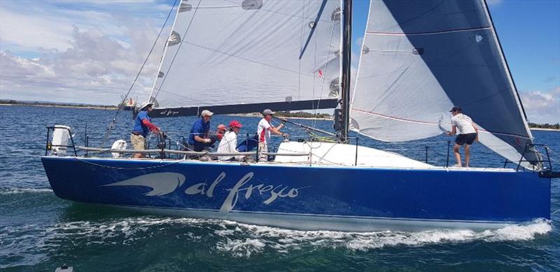 John Rayner's Al Fresco at the Koombana Bay turn in Bunbury - 2019 Bunbury and Return Ocean Race photo copyright Terry O'Connor taken at Royal Freshwater Bay Yacht Club and featuring the IRC class