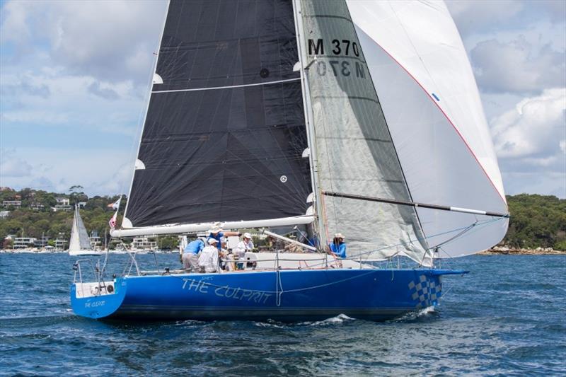 She's the Culprit came down from Lake Macquarie - Sydney Harbour Regatta 2019 photo copyright Andrea Francolini taken at Middle Harbour Yacht Club and featuring the IRC class