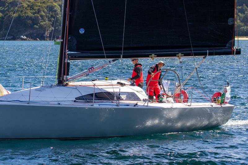 Titanium - Start Leg 3 - Half Moon Bay, Stewart Island - Two Handed Round NZ Race 2019 photo copyright Shorthanded Sailing Association taken at Royal Akarana Yacht Club and featuring the IRC class