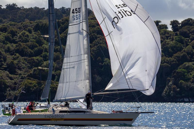 Expedition Coppelia - Start Leg 3 - Half Moon Bay, Stewart Island - Two Handed Round NZ Race 2019 photo copyright Shorthanded Sailing Association taken at Royal Akarana Yacht Club and featuring the IRC class