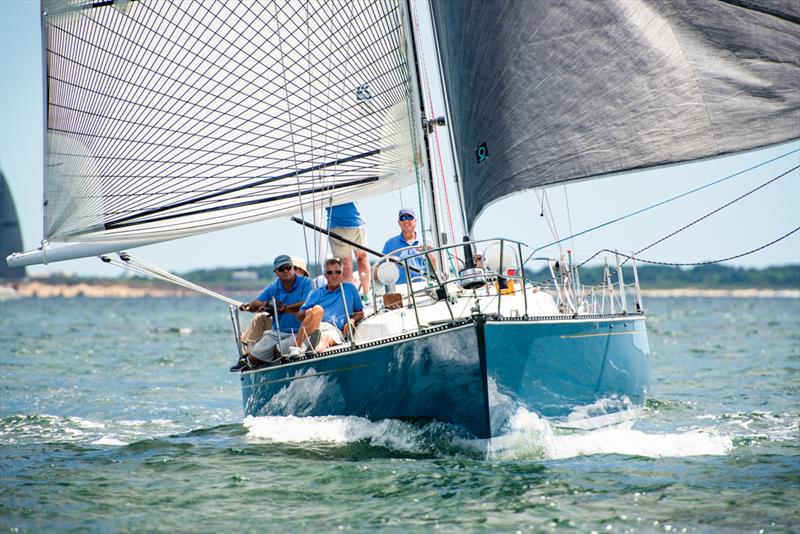 Chip Hawkins' C&C 41 Caneel won its class in both the 'Round-the-Island Race and the 'Round-the-Buoy races at last year's Edgartown  Race Weekend photo copyright Cate Brown taken at Edgartown Yacht Club and featuring the IRC class