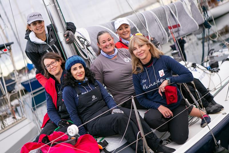 Huels Chabrol's Remedy crew were first entry - Australian Women's Keelboat Regatta 2018 - photo © Bruno Cocozza