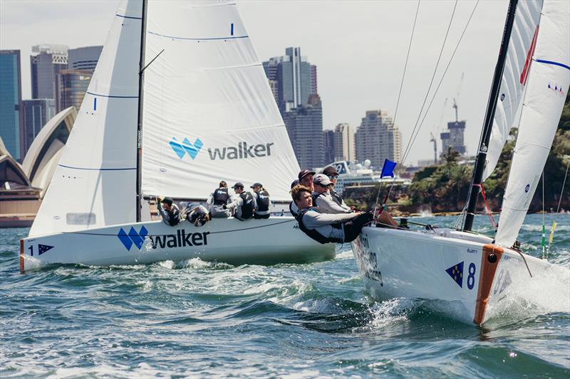 Elliott 7 action in the RSYS Hardy Cup photo copyright Darcie Collington Photography taken at Royal Sydney Yacht Squadron and featuring the IRC class