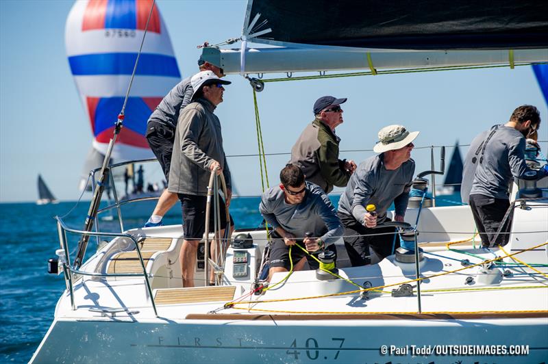 2019 Helly Hansen NOOD Regatta San Diego day 2 photo copyright Paul Todd / Outside Images taken at San Diego Yacht Club and featuring the IRC class