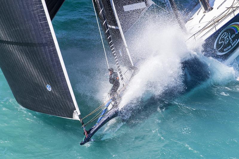 Black Jack buried in the Molle islands race - Hamilton Island Race Week 2017 - photo © Andrea Francolini