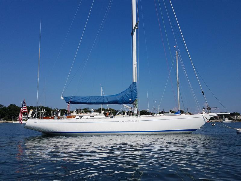 Nakajima's Hiro Maru lends historical adornment to Transatlantic Race 2019  photo copyright Courtesy of Hiro Nakajima taken at New York Yacht Club and featuring the IRC class