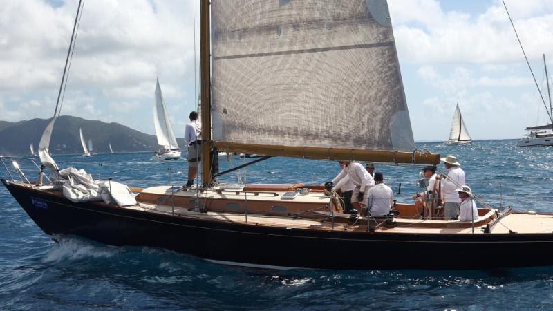 Jim Taylor-designed Spirit of Tradition Taylor 49 Blackfish - BVI Spring Regatta photo copyright Ashley Love / t2p.tv taken at Royal BVI Yacht Club and featuring the IRC class