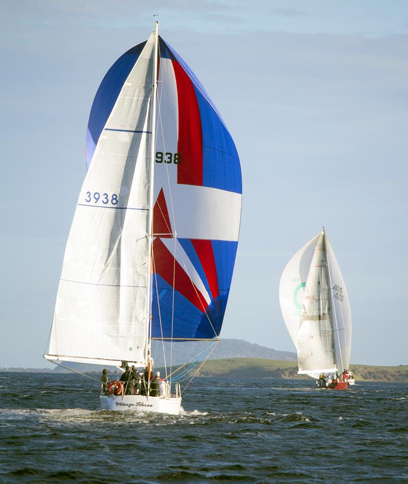 Wings Three (Peter Haros) won Division 2 IRC and AMS pennants - Combined Club Summer Pennant Race 2019 photo copyright Peter Campbell taken at Derwent Sailing Squadron and featuring the IRC class